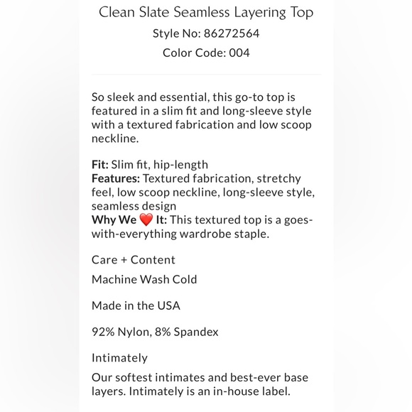 🆕 Free People Clean Slate layering top in brown size M/L - Picture 5 of 11